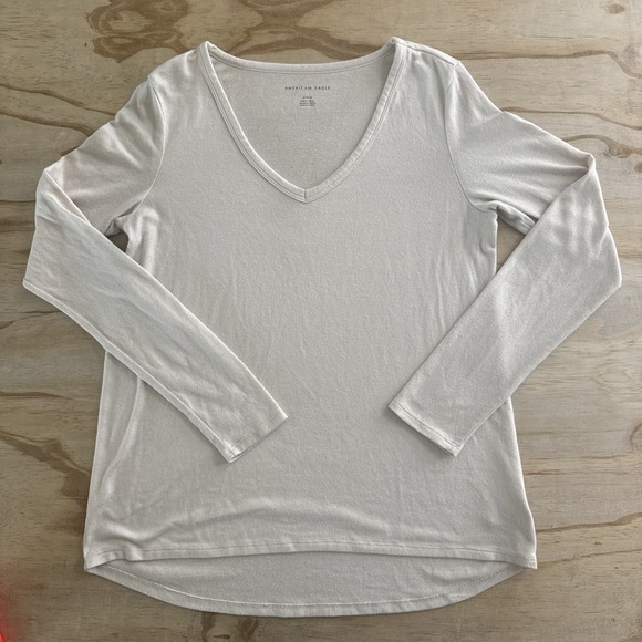 American Eagle Outfitters Tops - American‎ Eagle Super soft Tunic Size Medium Tan Color